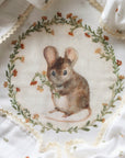 Fledge & Thread Heirloom Muslin Blanket Mouse