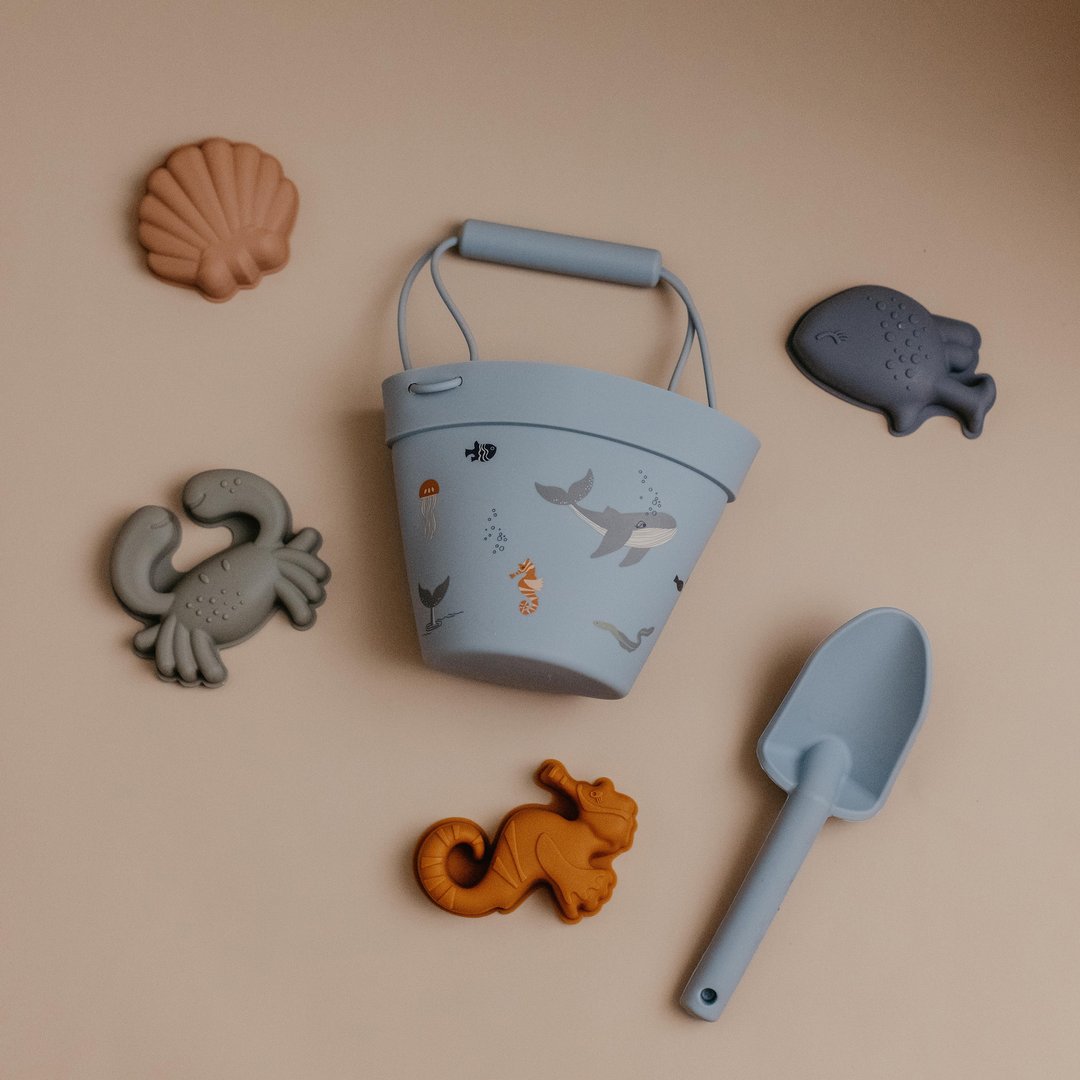 Bucket &amp; Toys Set - Sea Life