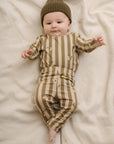 Garbo&Friends Stripe Prune Jersey Long Sleeve Body