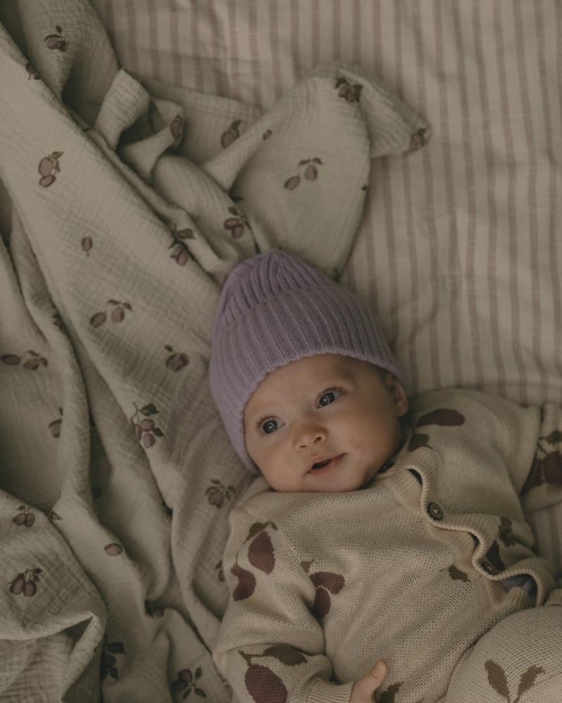 Garbo&Friends Prune Green Muslin Swaddle Blanket – Classical Child