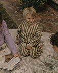 Garbo&Friends Stripe Prune Sweatshirt
