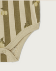 Garbo&Friends Stripe Prune Jersey Long Sleeve Body