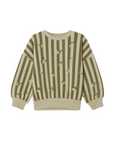 Garbo&Friends Stripe Prune Sweatshirt