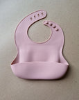 Blush Silicone Bib