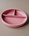 Desert Rose Silicone Suction Plate