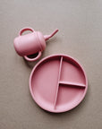 Desert Rose Silicone Suction Plate