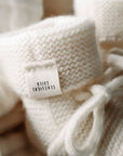 Classical Child Cashmere Booties Milk