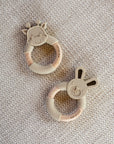 Linen Rabbit Teether