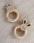 Linen Rabbit Teether