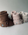Saga | Booties - Ladybug Garden