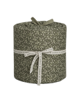 Garbo&Friends Floral Moss Percale Crib Bumper