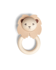 Garbo & Friends Teether Lion - Wood and Leather