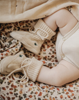 Saga | Booties - Ladybug Garden