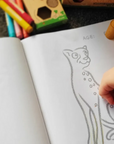 Honeysticks Toddlers First Colouring Book - An Endangered Animals Adventure