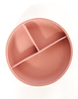 Desert Rose Silicone Suction Plate