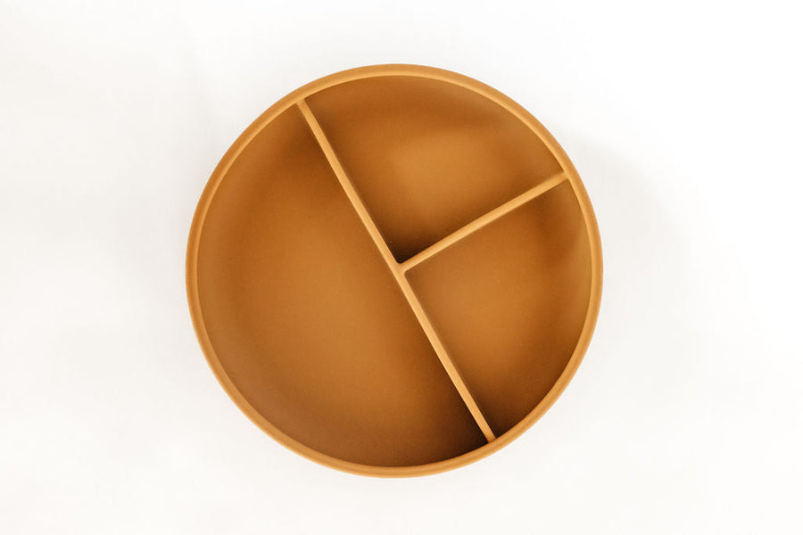 Ochre Silicone Suction Plate