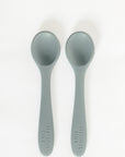 Denim Silicone Spoon 2 Pack