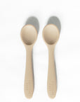 Linen Silicone Spoon 2 Pack