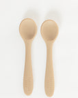 Linen Silicone Spoon 2 Pack