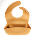 Ochre Silicone Bib