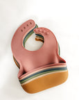 Blush Silicone Bib
