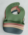 Sage Silicone Bib