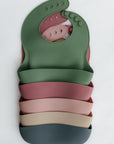Blush Silicone Bib