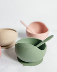 Sage Silicone Suction Bowl