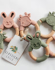 Blush Rabbit Teether