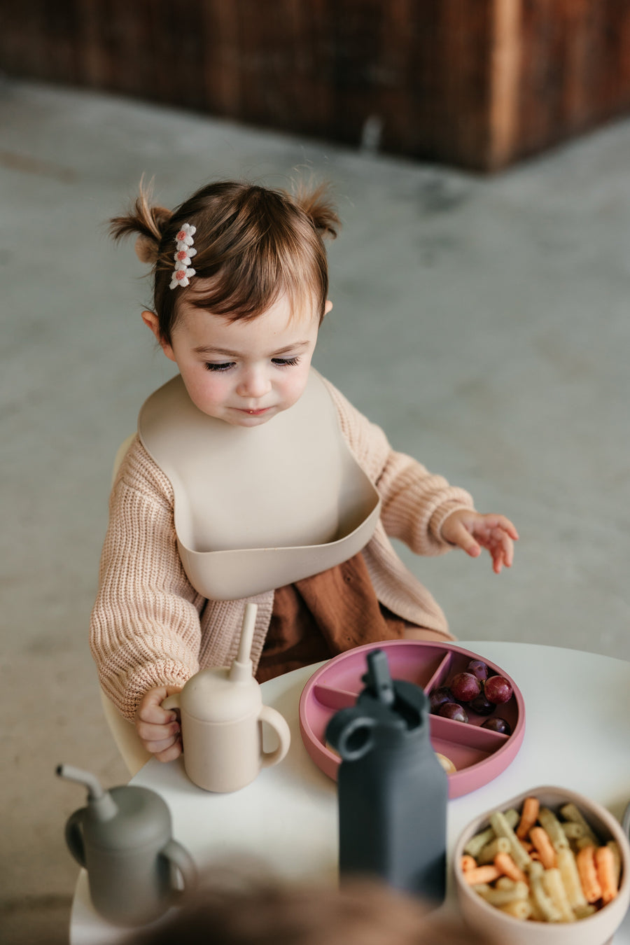 Sage Silicone Toddler Cup