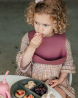 Desert Rose Silicone Bib