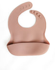 Blush Silicone Bib