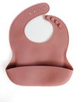 Desert Rose Silicone Bib