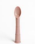 Blush Silicone Beginner Baby Spoon 2 Pack