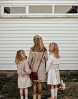 Classical Child Market Hair Clip Set — Linen
