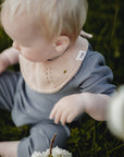 Saga | Flora Teething Bib - Ginger *SECOND*