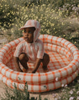 Garbo&Friends Gingham Sorrel Red Baby Pool