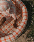 Garbo&Friends Gingham Sorrel Red Baby Pool