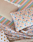 Castle Natural Linen Scallop Pillowcase