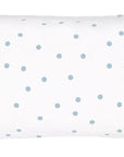Castle Random Blue Spot Pillowcase