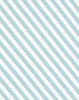 Castle Cloud Stripe Cot Fitted Sheet