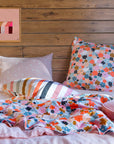 Castle Sweetpea Spot Cot Fitted Sheet