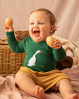 Pearson & Pearson Charlie Romper Broccoli