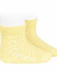 Condor Openwork Short Socks Butter