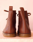 Classical Child Junior Weave Boots Tan