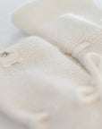 Classical Child Cashmere Booties Milk