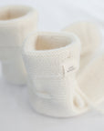 Classical Child Cashmere Booties Milk