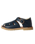 Young Soles Frankie Leather Sandal Navy