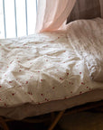 Garbo&Friends Seersucker Filled Blanket Poppy
