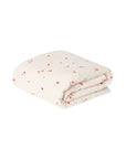 Garbo&Friends Seersucker Filled Blanket Poppy